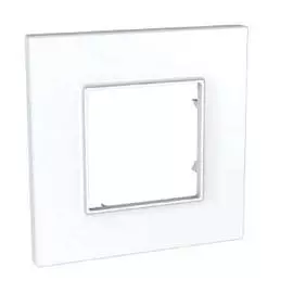 SE Unica Quadro Белый Рамка 1-ая