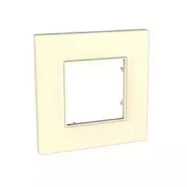 SE Unica Quadro Бежевый Рамка 1-ая