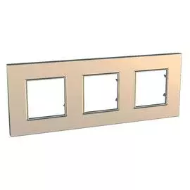 SE Unica Quadro Медь Рамка 3-ая