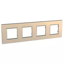 SE Unica Quadro Медь Рамка 4-ая