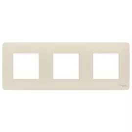 SE Unica Studio Беж Рамка 3-ная