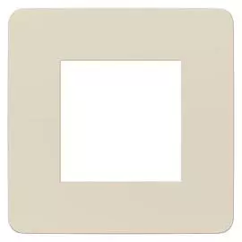 SE Unica Studio Бежевая/Бежевая Рамка 1-ная