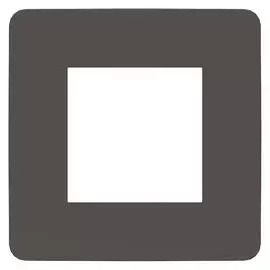 SE Unica Studio Дымчато-серая/Антрацит Рамка 1-ная