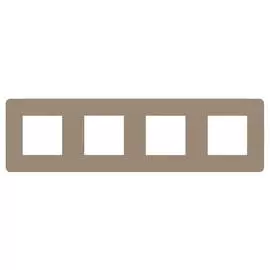 SE Unica Studio Песочная/Бежевая Рамка 2-ная