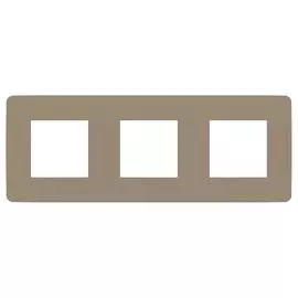 SE Unica Studio Песочная/Бежевая Рамка 2-ная