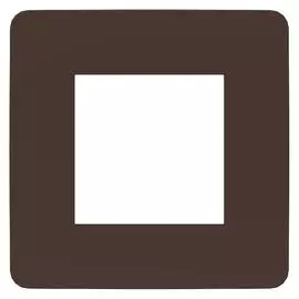 SE Unica Studio Шоколад/Антрацит Рамка 1-ная