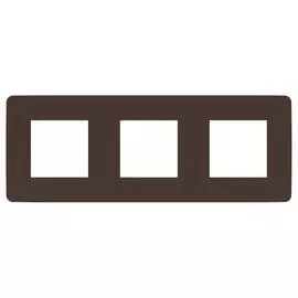 SE Unica Studio Шоколад/Белая Рамка 3-ная