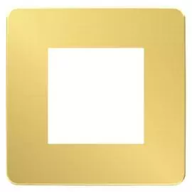 SE Unica Studio Золото/Белая Рамка 1-ная