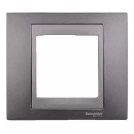 SE Unica Top Грэй Графит Рамка 1-ая