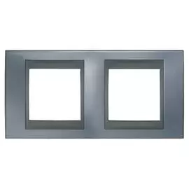 SE Unica Top Грэй Графит Рамка 2-ая