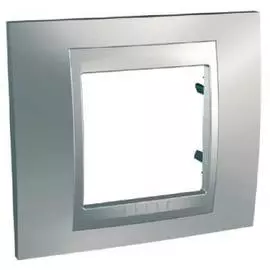 SE Unica Top Хром матовый Рамка 1-ая