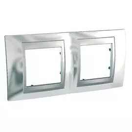 SE Unica Top Хром Рамка 2-ая