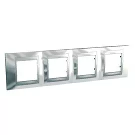 SE Unica Top Хром Рамка 4-ая