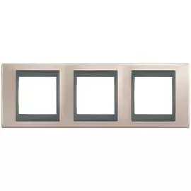 SE Unica Top Оникс Графит Рамка 3-ая