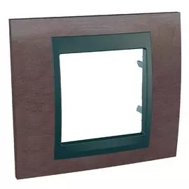 SE Unica Top Табак Графит Рамка 1-ая