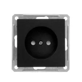 SE Wessen 59 Черный бархат Розетка б/з