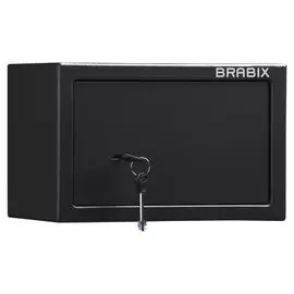 сейф офисный (мебельный) brabix sf-200kl, 200х310х200 мм, ключевой замок, 291144, s103br211114