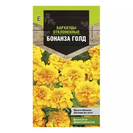 семена tim/цветы бархатцы отклоненные бонанза смесь 10шт