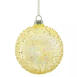 Шар новогодний d10см стекло 754068