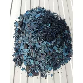 Щепа декоративная синяя 55л