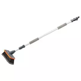щетка для мойки автомобиля телескопическая с подводом воды stels 55227