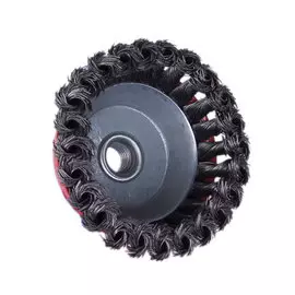 щетка для мшу чашка 100мм витая стальн. пров. santool 060705-014-100