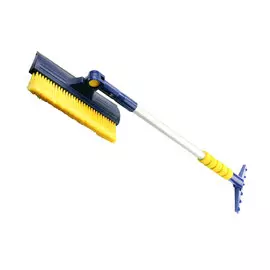 Щетка для снега телескопическая с поворотной головкой Goodyear WB-08, 76-110см., GY000208