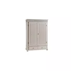 Шкаф Хельсинки 2-М белый воск/серый (1,38*2,18*0,62)