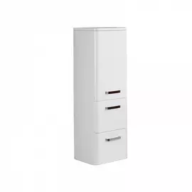 шкаф-пенал левый акватон валенсия белый жемчуг 1a123903vag3l