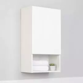 шкаф подвесной ika уют 30 белый глянец