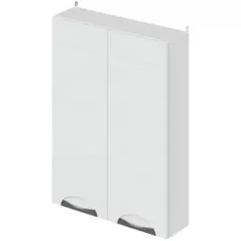 шкаф подвесной итана адель 60 600х160х750 белый глянец