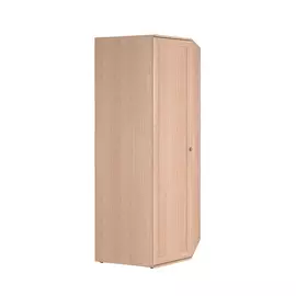 Шкаф угловой 2 Милана, спальня 01, Дуб Отбеленный (0,86*0,86*2,113)