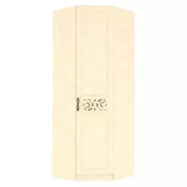 Шкаф угловой 45 Александрия Кожа Ленто/Рустика ЛД 510.140.000 (0,767*0,767*2,262)