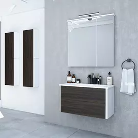 шкаф зеркальный акватон брук 100 1a200702bc010