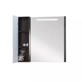 шкаф зеркальный левый акватон брайтон 100 1a176702br500