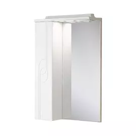 шкаф зеркальный левый акватон панда 50 1a007402pd01l