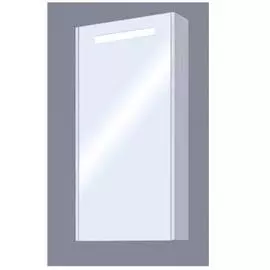шкаф-зеркало акватон бекка 50см 1a214502bac20 белый