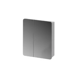 Шкаф-зеркало Итана Анкона 75 (Глянцевый белый)