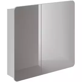 зеркальный шкаф итана анкона 85 850х150х790 (белый глянец)