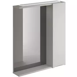 шкаф-зеркало итана мишель правый 65 (софт смоки)