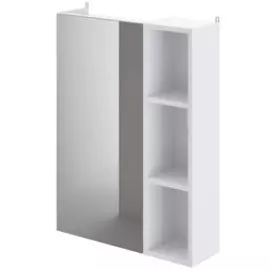 шкаф зеркало итана вита 55 550х160х750 белый