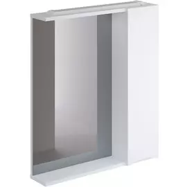 Шкаф-зеркало Мишель 65 правый белый