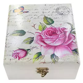 Шкатулка 16,5*16,5*17,5см 7708-7