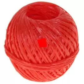Шпагат ПП 1000 Текс, красный, 60м