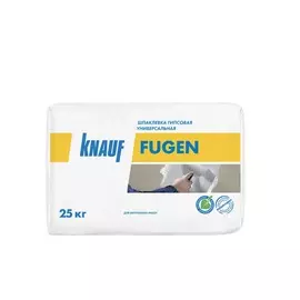 шпаклевка гипсовая knauf фуген, 25 кг