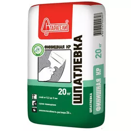 шпаклевка полимерная финишная старатели кр, 20 кг