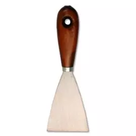 Шпатель нерж. 80мм с деревянной ручкой 888 ПРОФИ арт.3087587