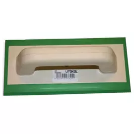 шпатель резиновый для эпоксидных и цементных затирок litokol, 115х250мм