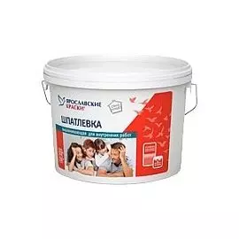 Шпатлевка для внутренних работ выравнивающая 17кг /Яр.краски/