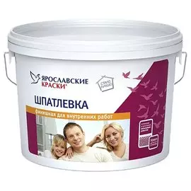 Шпатлевка финишная для внутренних работ 17кг /Яр.краски/